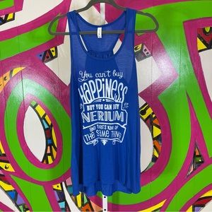 Bella Canvas, Nerium Graphic Racer Back Tank Top. Size 2XL. New Condition!